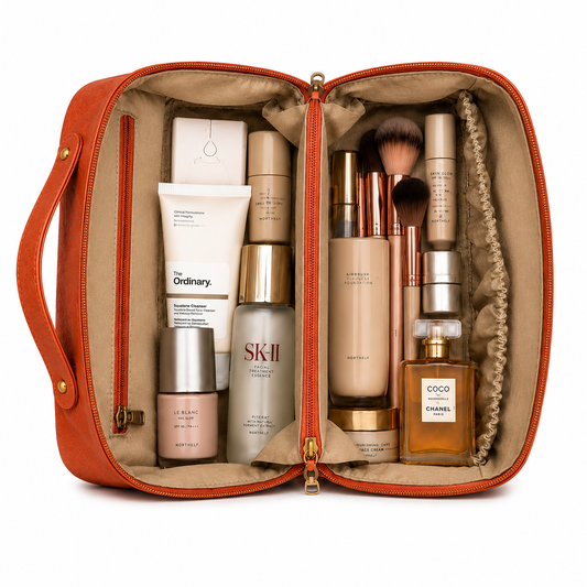 Female makeup kit/ Toiletry bag