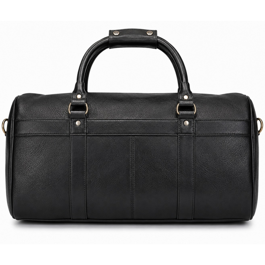 Plain travel duffle bag