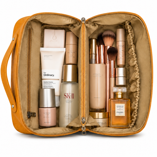 Female makeup kit/ Toiletry bag