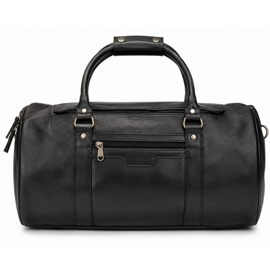 Plain travel duffle bag