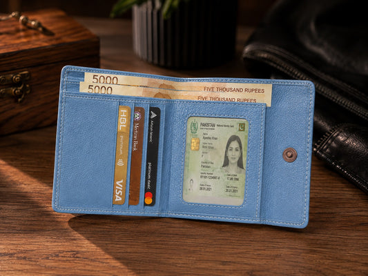 Textured Female wallet